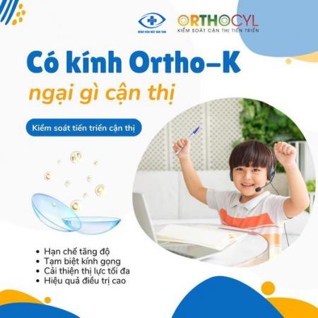 Ortho-K: Giải pháp vàng hạn chế tăng độ cận cho trẻ em