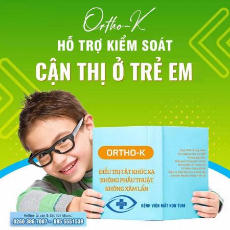 ORTHO-K – GIẢI PHÁP KIỂM SOÁT CẬN THỊ HIỆU QUẢ CHO TRẺ!