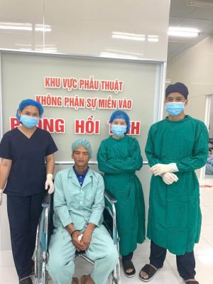CẤP CỨU THÀNH CÔNG MỘT TRƯỜNG HỢP CHẤN THƯƠNG MẮT NẶNG DO TAI NẠN LAO ĐỘNG TẠI BỆNH VIỆN MẮT KON TUM