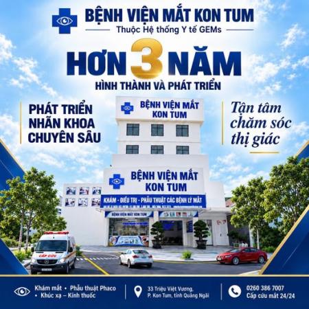 Bệnh Viện Mắt Kon Tum: Đơn Vị Chuyên Khoa Mắt Uy Tín Tại Khu Vực