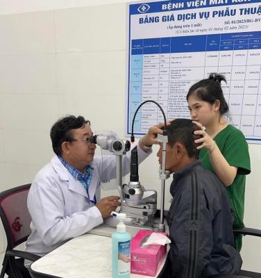 Đội ngũ chuyên gia tại  Bệnh viện Mắt Kon Tum