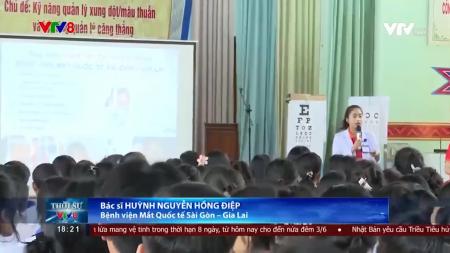 Chung tay bảo vệ đôi mắt sáng cho học sinh Gia Lai